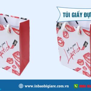 Túi giấy đựng son nhiều mẫu đẹp thiết kế theo yêu cầu - In Phú Thành Túi giấy đựng son