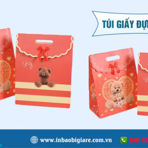 Túi giấy đựng son nhiều mẫu đẹp thiết kế theo yêu cầu - In Phú Thành Túi giấy đựng son