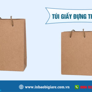 Túi giấy đựng trà sữa nhiều mẫu đẹp thiết kế theo yêu cầu - In Phú Thành Túi giấy đựng trà sữa