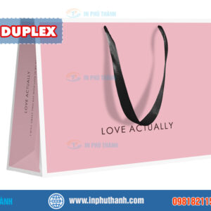 Túi giấy Duplex nhiều mẫu đẹp thiết kế theo yêu cầu - In Phú Thành Túi giấy Duplex