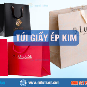 Túi giấy ép kim