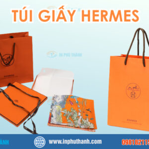 Túi giấy Chanel nhiều mẫu đẹp, sang trọng và đẳng cấp - In Phú Thành Túi giấy Hermes