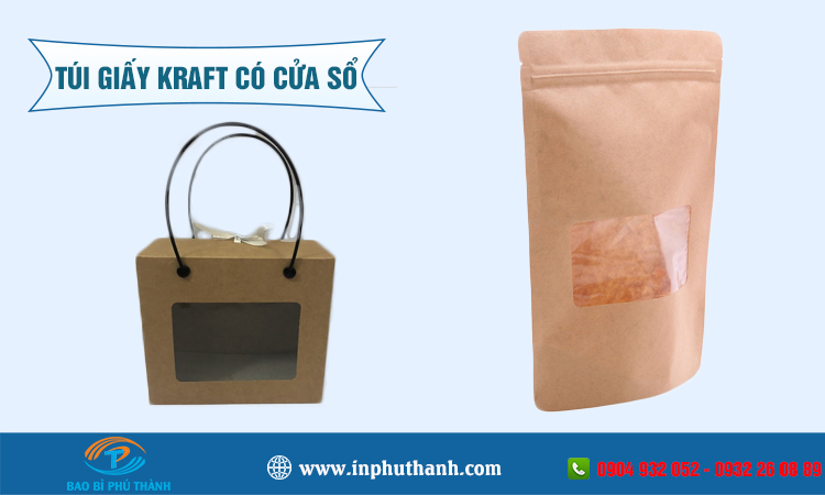 tui-giay-kraft-co-cua-so-1_1679025999 Túi giấy kraft có cửa sổ nhiều mẫu thiết kế đẹp - Bao Bì Phú Thành