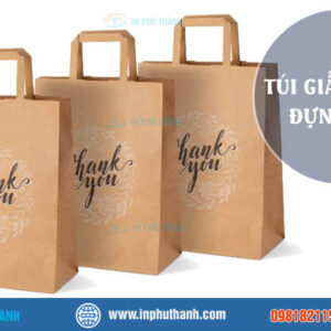 Túi giấy kraft đựng quà