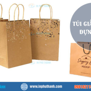 Túi giấy kraft đựng quà