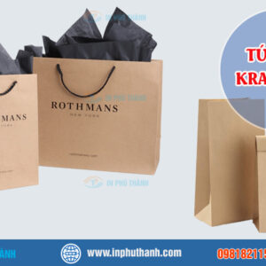 Túi giấy kraft nâu