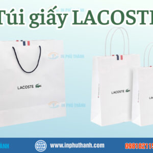Túi giấy Lacoste