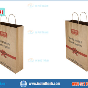 Túi giấy mini nhiều mẫu đẹp, sang trọng thiết kế theo yêu cầu - In Phú Thành Túi giấy mini