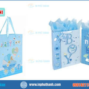 Túi giấy mini nhiều mẫu đẹp, sang trọng thiết kế theo yêu cầu - In Phú Thành Túi giấy mini