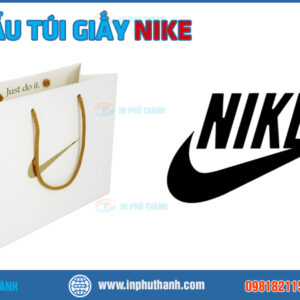 Túi giấy Nike nhiều mẫu đẹp, sang trọng và đẳng cấp - In Phú Thành Túi giấy Nike