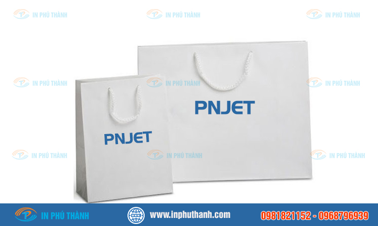 Túi giấy PNJet nhiều mẫu đẹp, sang trọng và đẳng cấp - In Phú Thành