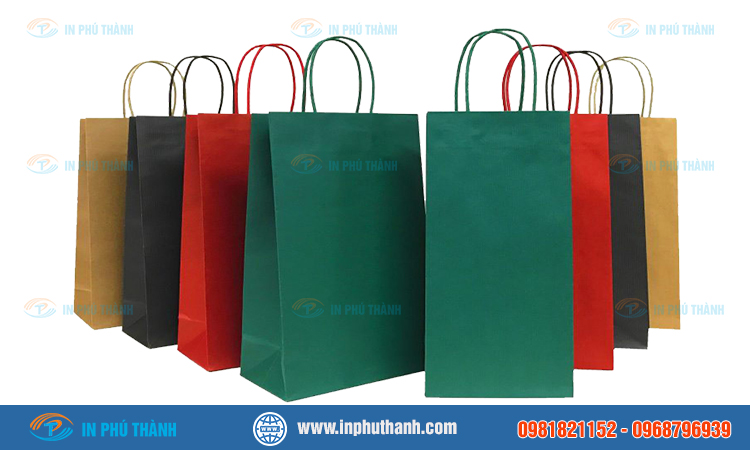 Túi giấy PNJet nhiều mẫu đẹp, sang trọng và đẳng cấp - In Phú Thành