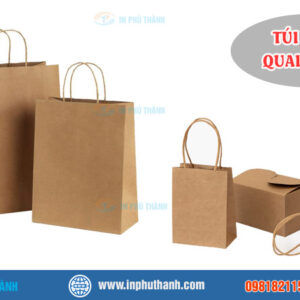 Túi giấy quai xoắn