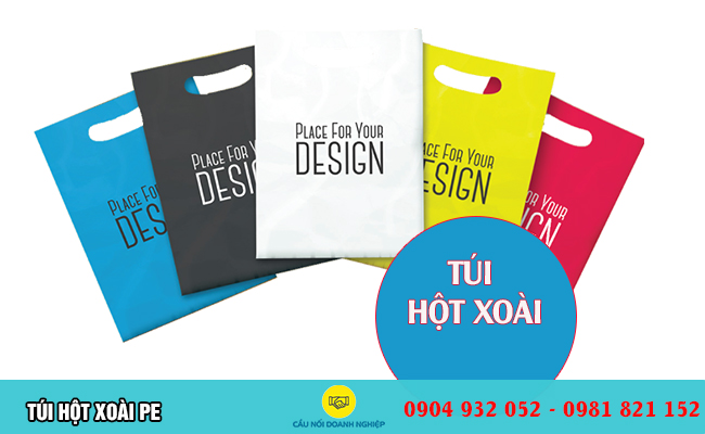 Túi hột xoài chất liệu PE dùng đựng quần áo, mỹ phẩm - Phú Thành