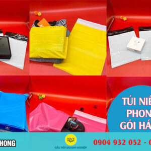 Túi niêm phong gói hàng chất liệu PE, sản xuất theo yêu cầu - Phú Thành Túi niêm phong