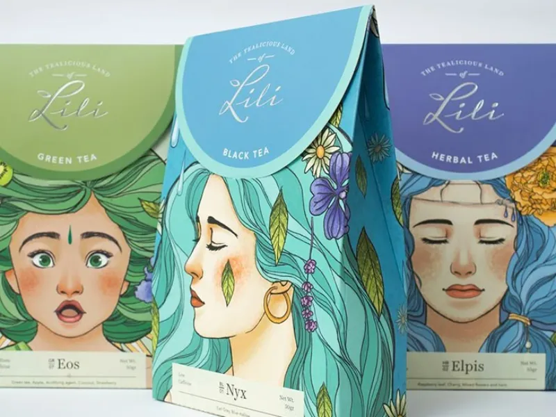Các mẫu in vỏ hộp trà sang trọng và cao cấp
