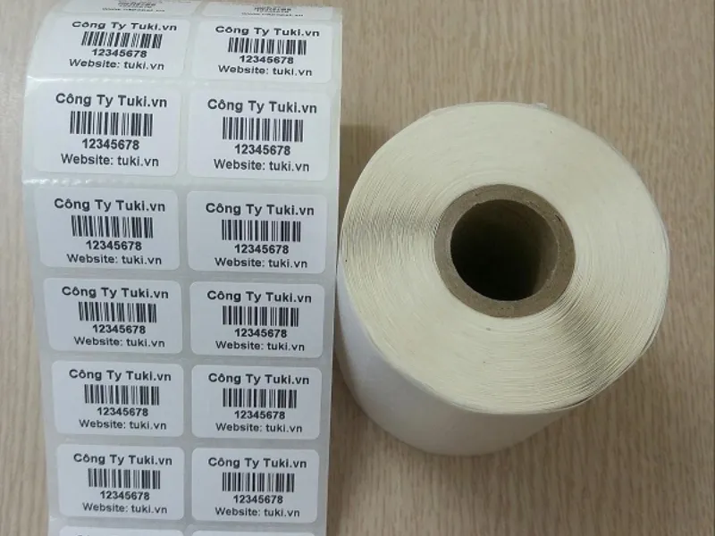 Cuộn giấy in mã vạch 2 tem 72x22 giá rẻ chính hãng Dịch vụ cuộn giấy in mã vạch 2 tem 72x22 giá rẻ chính hãng ở đâu?