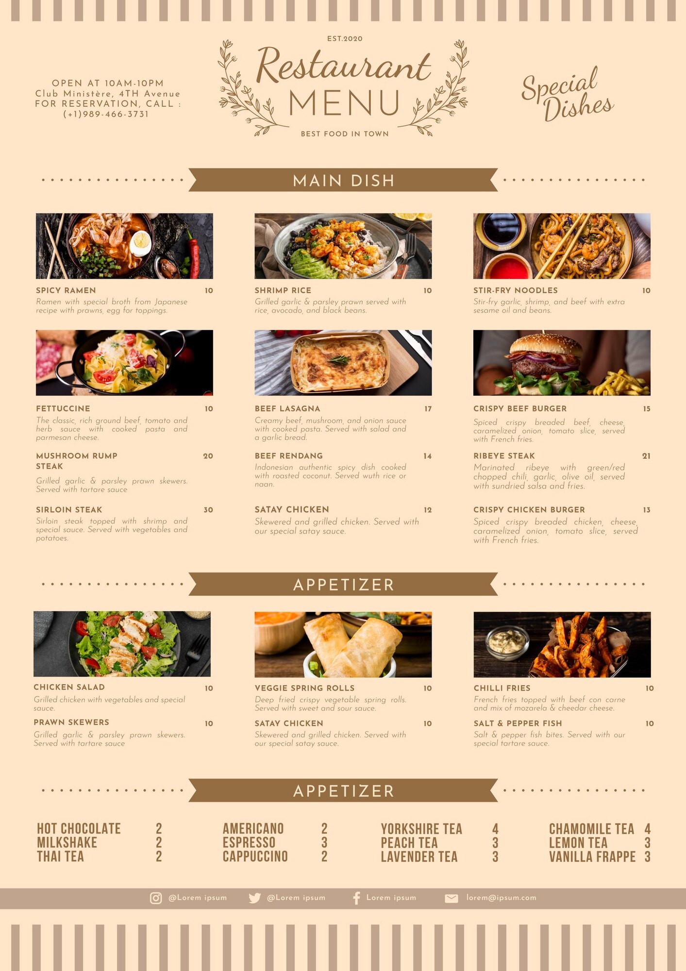Kho Tải 500+ Mẫu Menu Vector, Thực Đơn Nhà Hàng, Quán Cafe Chuẩn In Ấn Mẫu cuốn menu nhà hàng vector thiết kế sang trọng in bồi carton cứng