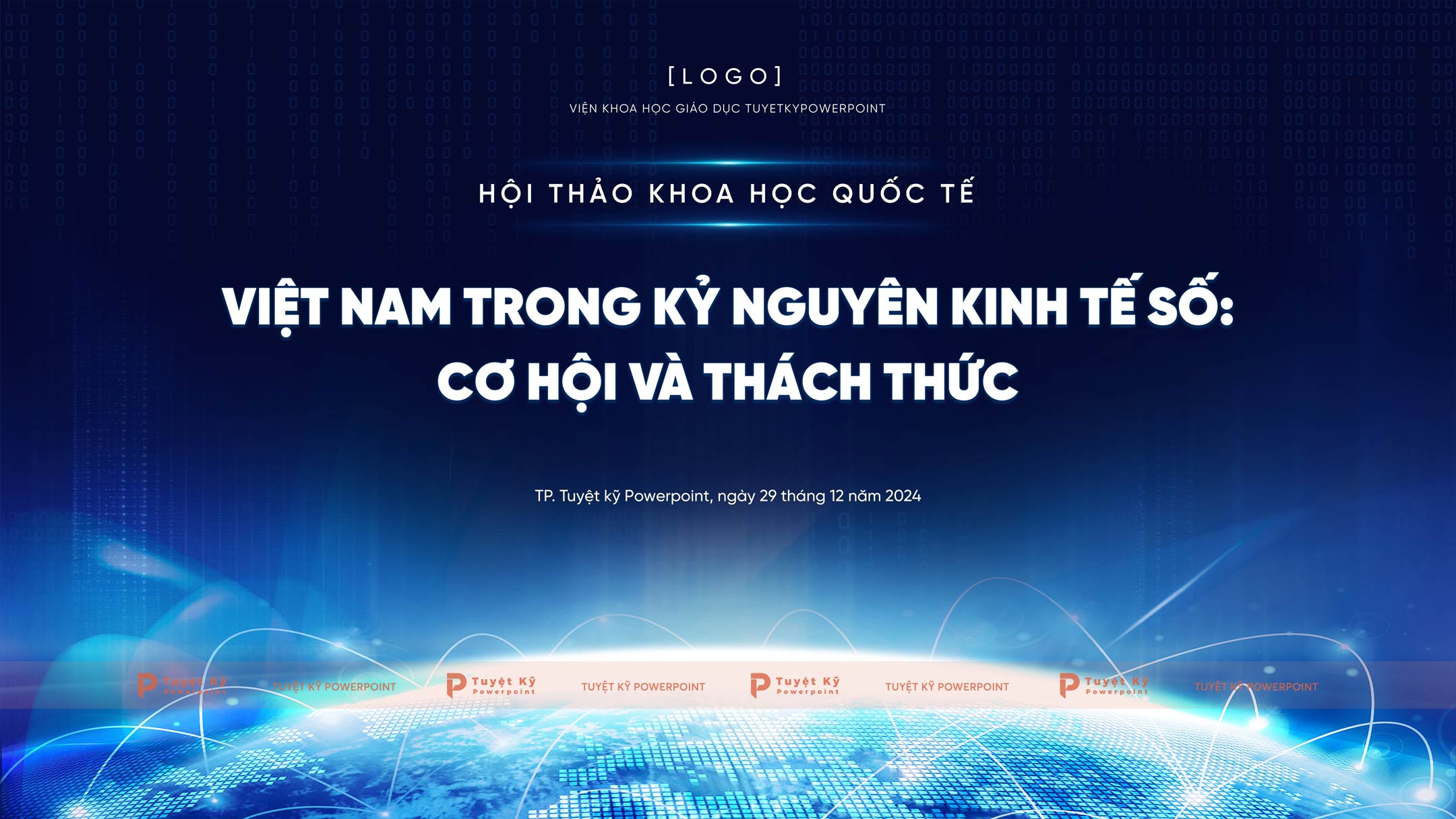 Mẫu phông nền hội thảo khoa học và workshop thiết kế hiện đại