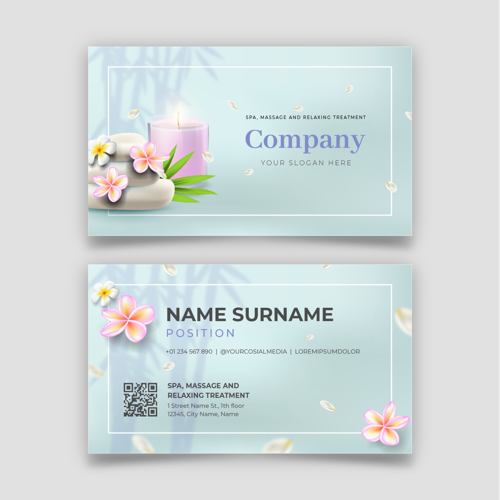 Tổng Hợp 1000+ Mẫu Card Visit Vector, Danh Thiếp Cá Nhân & Công Ty Sang Trọng Mẫu name card vector thiết kế sáng tạo và trẻ trung cho ngành làm đẹp